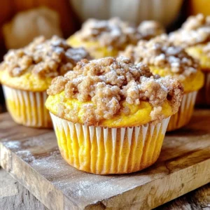 Pumpkin Cinnamon Streusel Muffins Easy and Tasty Snack