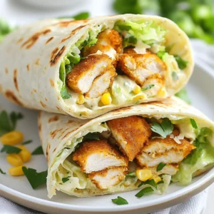 Cajun Chicken Caesar Wraps Flavorful Quick Meal