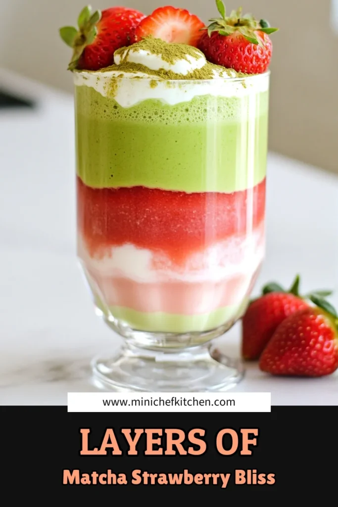 Discover a delightful Matcha Strawberry Latte recipe that combines the rich flavors of matcha and fresh strawberries! This refreshing strawberry latte is perfect for warm days or as a cozy treat. It’s easy to make with simple ingredients. Enjoy it iced for a cool twist. Layered matcha drinks are not only beautiful but also fun to make. Save this homemade matcha recipe for your next drink inspiration! #MatchaStrawberryLatte #IcedMatchaDrinks #HomemadeMatchaRecipes #LayeredMatchaDrinks