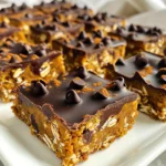 When making No Bake Pumpkin Chocolate Oat Bars, you need a few key ingredients. They work together to create a tasty treat that’s easy to prepare. Here's what you will need: - 1 cup rolled oats - 1/2 cup pumpkin puree - 1/4 cup almond butter (or your favorite nut butter) - 1/4 cup honey or maple syrup - 1/3 cup dark chocolate chips - 1 teaspoon vanilla extract - 1 teaspoon pumpkin spice - 1/4 teaspoon salt - 1/4 cup chopped nuts (walnuts or pecans) – optional Each ingredient plays a role. The rolled oats give the bars a chewy texture. Pumpkin puree adds moisture and flavor. Almond butter keeps everything together while adding healthy fats. Honey or maple syrup sweetens the mix without overpowering the pumpkin. Dark chocolate chips provide a rich, chocolatey contrast. Vanilla extract and pumpkin spice round out the flavor, making these bars cozy and comforting. You can also add chopped nuts for crunch. They add a nice texture and nutty flavor. Feel free to swap in your favorite nut butter or sweetener. This recipe is flexible and fun to customize! Start by taking a big bowl. Add the rolled oats, pumpkin puree, almond butter, and honey or maple syrup. Mix these ingredients well with a spatula. Make sure there are no dry spots or lumps. A good blend is key for taste. Next, pour in the vanilla extract, pumpkin spice, and salt. Stir the mixture quickly until everything is mixed. This step helps to create a smooth and even mixture. A uniform consistency is important for the best flavor. Now, grab an 8x8 inch baking dish. Line it with parchment paper. Leave some paper hanging over the sides. This makes it easy to lift out the bars later. It’s a simple trick that saves time. Transfer the mixture into the lined baking dish. Use a spatula or your hands to press it down evenly. Make sure to pack it in tight. This helps the bars keep their shape when you cut them later. Put the baking dish in the fridge for at least 2 hours. This chilling time is important. It helps the bars become firm and hold together well. You want the right texture for the best bite. Once the bars are firm, lift them out using the parchment paper. Place them on a cutting board. Use a sharp knife to cut them into squares or rectangles. For a nice touch, arrange the bars on a platter. Drizzle some melted chocolate on top for extra flair. Sprinkle a bit of pumpkin spice for a charming finish. - Store your bars in an airtight container to keep them fresh. - Place parchment paper between layers to avoid sticking. - In the fridge, they last about a week. - Freeze them for up to three months for longer storage. - For best taste, eat them fresh but enjoy them longer if needed. - To reduce sweetness, use less honey or maple syrup. - Try using a sugar substitute like stevia or monk fruit. - Start with half the amount, then taste and adjust. - Remember, natural sweeteners can change the flavor a bit. - Consider adding spices like cinnamon or nutmeg for warmth. - Try mixing in dried fruits like cranberries or raisins for added texture. - You can also use seeds like chia or flax for extra crunch. - Experiment with different nut butters for unique flavors. {{image_4}} You can switch the almond butter for many types. Peanut butter gives a strong taste. Sunflower butter is great for nut-free diets. Cashew butter adds creaminess. Each nut butter changes the flavor and texture. Experiment with what you like. Make sure all your ingredients are gluten-free. Regular oats may have gluten. Look for certified gluten-free oats instead. You can also use ground flaxseed as a base. This keeps the bars tasty and safe for everyone. If you want a vegan treat, swap honey for maple syrup. This keeps it plant-based and sweet. You can add chia seeds for extra nutrition. Dried fruit or coconut can also boost flavor. These options make the bars fun and healthy! Store your No Bake Pumpkin Chocolate Oat Bars in airtight containers. This helps keep them fresh. If you have no airtight container, use parchment wraps. Wrap each bar tightly to prevent them from drying out. The best temperature for storing these bars is in the fridge. They stay firm and tasty when kept cool. You can also leave them at room temperature for a short time, but they last longer in the fridge. To freeze your bars, cut them into squares first. Place the cut bars in a single layer on a baking sheet. Freeze them for about one hour. After they are firm, transfer them to a freezer-safe bag. Remove as much air as possible to avoid freezer burn. When you want to eat them, take them out of the freezer. Let them thaw in the fridge for a few hours. If you need them fast, you can thaw them at room temperature. Enjoy them as is or with a warm drink. Check your bars for signs of spoilage. If they smell off or have a strange color, don't eat them. You should also look for mold or an unusual texture. You can keep these bars in the fridge for about a week. If frozen, they can last for up to three months. Always label your containers with the date to track freshness. Yes, you can use quick oats. The texture will change a bit. Quick oats are finer than rolled oats. They absorb liquid faster and may make the bars softer. If you prefer a chewier texture, stick with rolled oats. You can make these bars even healthier with a few swaps. Use almond butter or peanut butter for healthy fats. Replace honey with mashed banana or applesauce for less sugar. Add seeds like chia or flax for more fiber. Consider using dark chocolate that is at least 70% cocoa for added health benefits. If you don't have pumpkin puree, sweet potato works well. Cooked sweet potato gives a similar taste and texture. Butternut squash is another great option. Just make sure to puree it until smooth. Yes, these bars are perfect for kids! They have wholesome ingredients and offer good nutrition. With oats, pumpkin, and nut butter, they are filling and tasty. Just check for nut allergies before serving. These bars will last about one week in the fridge. Store them in an airtight container to keep them fresh. If you want them to last longer, freeze them. They can stay good for up to three months if frozen. These no-bake pumpkin bars are simple and fun to make. We covered key ingredients, like oats and pumpkin puree, and went through each step from mixing to chilling. You can customize flavors and decide on sweetness levels. Don’t forget the tips on storage and freezing to keep them fresh. With these easy steps and variations, you can enjoy delicious treats year-round. Now, it’s time for you to whip up your own batch and share them with friends and family!
