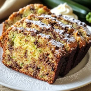 Chocolate Chip Zucchini Bread Quick and Easy Recipe