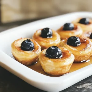 Blueberry Pancake Bites Tasty and Easy Recipe