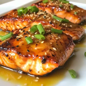 Honey Garlic Glazed Salmon Tasty and Simple Meal