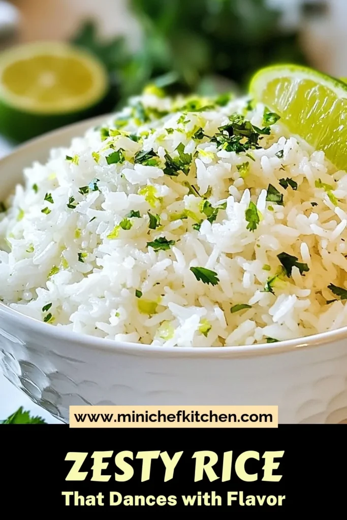 Discover this easy cilantro lime rice recipe that makes a perfect zesty rice side dish for any meal. Packed with flavor, this vegetarian cilantro lime rice is not only delicious but also a great addition to your favorite flavorful rice dishes. Ready in just 30 minutes, it's the ideal companion for tacos, burritos, or grilled veggies. Save this recipe for a fresh twist on your meals! #CilantroLimeRice #ZestyRice #VegetarianRecipes #EasyRecipes