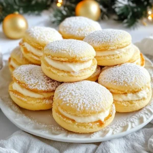 Eggnog Whoopie Pies Delightful Holiday Treats