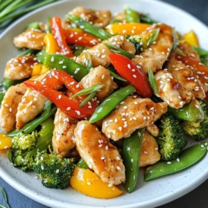 Honey Garlic Chicken Stir Fry Flavorful and Simple Meal