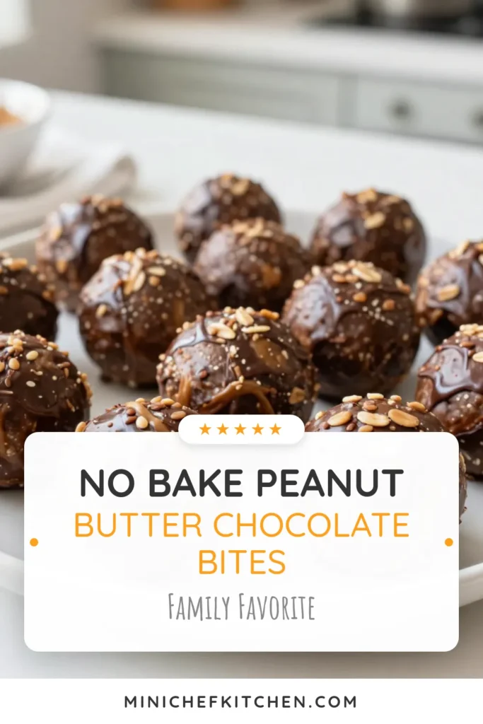 Looking for a delicious and nutritious snack? Try these Peanut Butter Chocolate Energy Balls! This easy energy ball recipe combines rolled oats, natural peanut butter, and dark chocolate chips for an irresistible treat. Perfect for busy days and vegan-friendly, these no-bake energy balls are the ultimate healthy snack. Make a batch today and enjoy a guilt-free bite anytime! Don't forget to save this recipe! #HealthySnackRecipes #VeganEnergyBites #NoBakeEnergyBalls #EasyEnergyBallRecipe