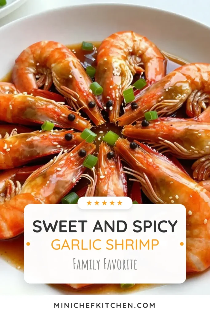Get ready to spice up your dinner with this easy and delicious Spicy Honey Garlic Shrimp! Perfect for those busy nights, this shrimp stir fry comes together in just 15 minutes. Coated in a mouthwatering honey garlic sauce with a kick, it's one of the best quick seafood meals you'll ever make. Enjoy this delectable dish with rice or veggies. Save this recipe for your next meal! #SpicyHoneyGarlicShrimp #EasyShrimpRecipes #ShrimpStirFry #QuickSeafoodMeals