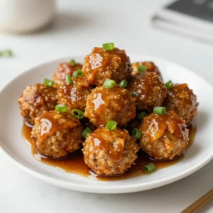 Honey Sriracha Chicken Meatballs Flavorful Delight
