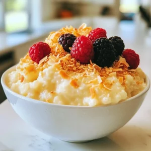 Vanilla Bean Rice Pudding Creamy Delight Recipe